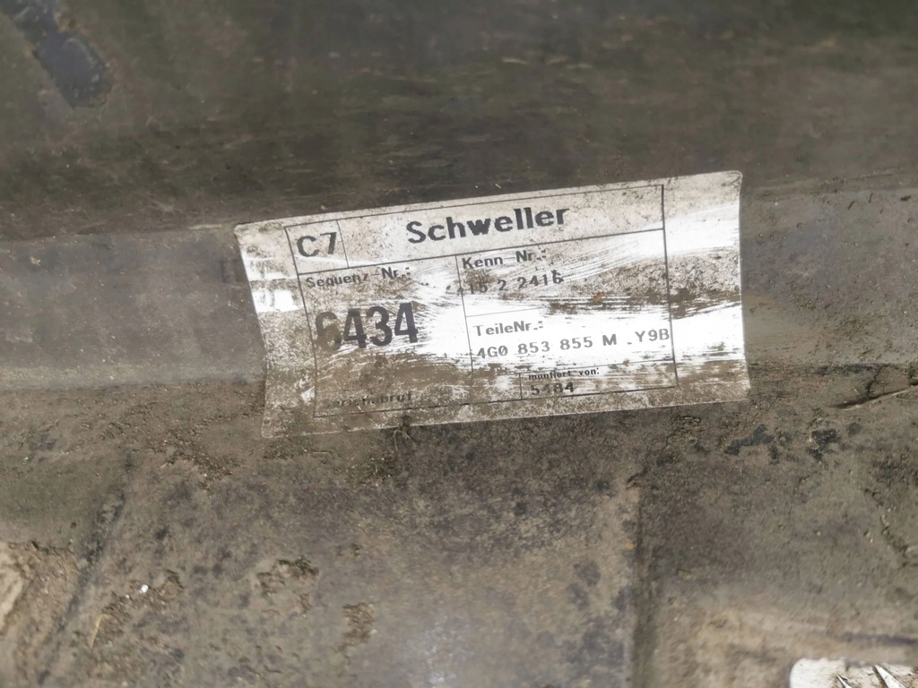 фото №13, Audi a6 s6 c7 4g 2018 комплект поріг