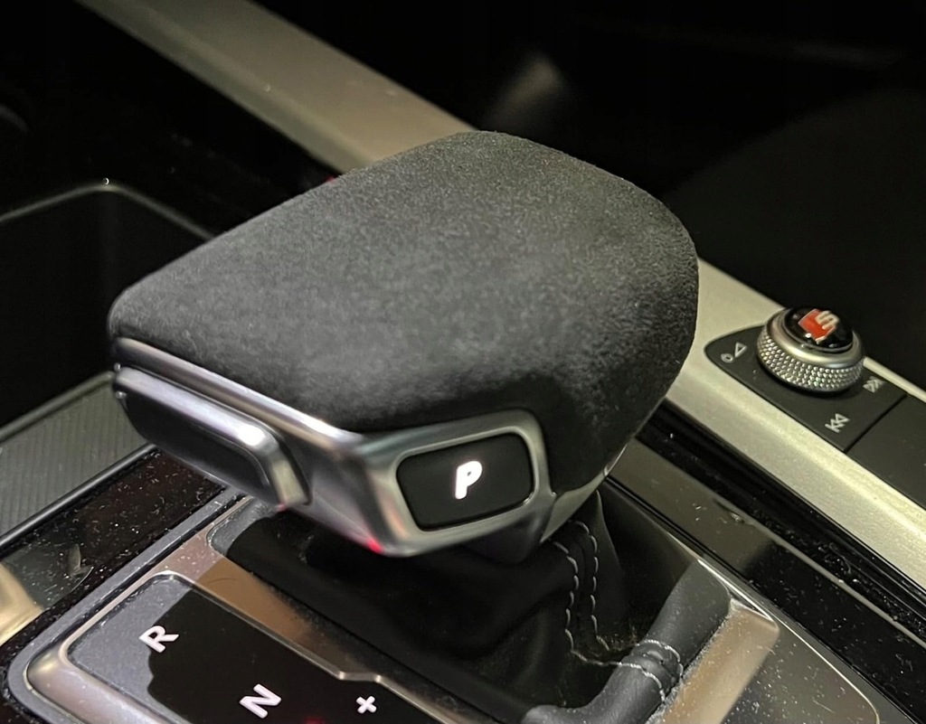 фото №12, Накладка na ручка переключения передач audi a4 s4 b9 2017-2024 a5 s5 b9 2017-2024