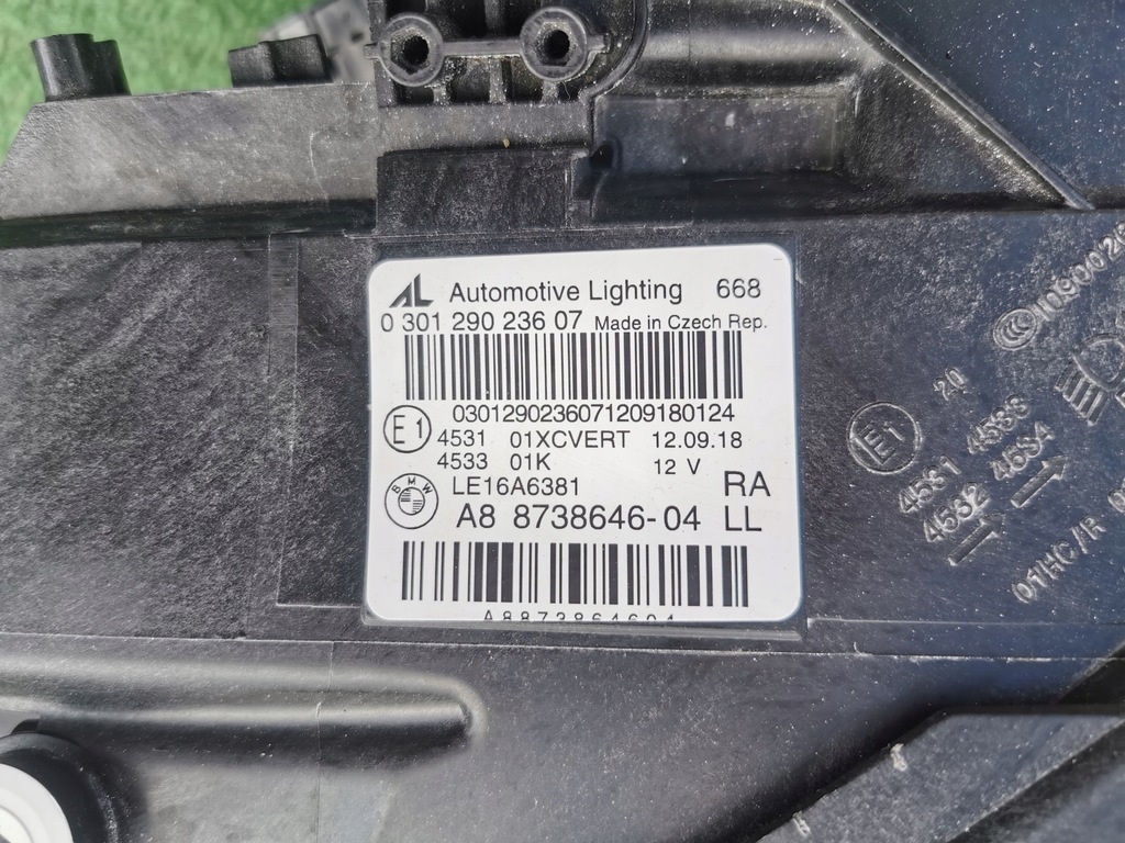 фото №16, Full led адаптивный правый перед передний лампа bmw 2 f45 f46 lift 8738646