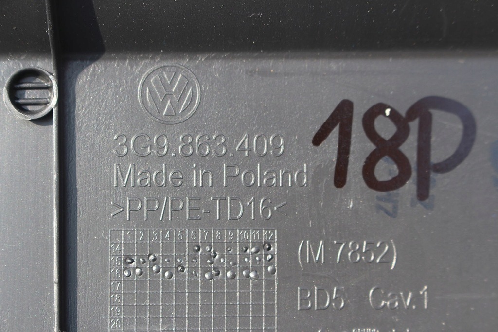 фото №12, Vw passat b8 kombi обшивка + килимок багажника 3g9867427b 3g9867428g обшивки ba