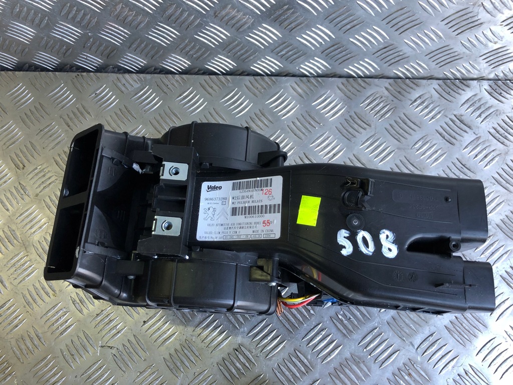 фото №1, Peugeot 508 i fl вентилятор воздуходувка обдув задняя