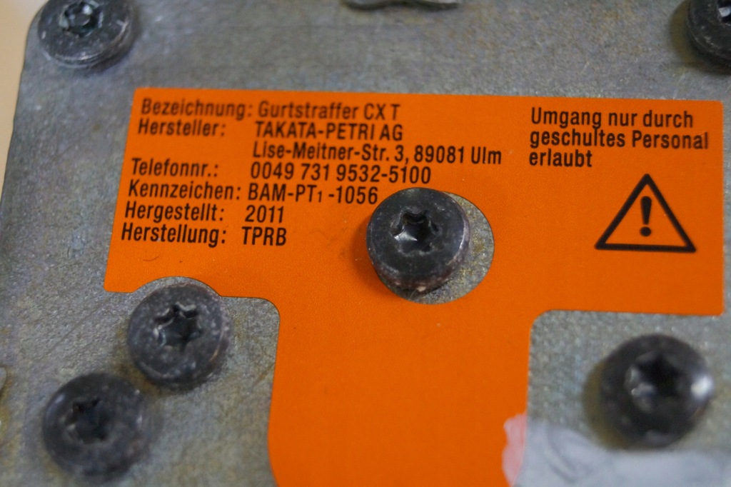 фото №10, Pas безопасности правый перед toyota auris i