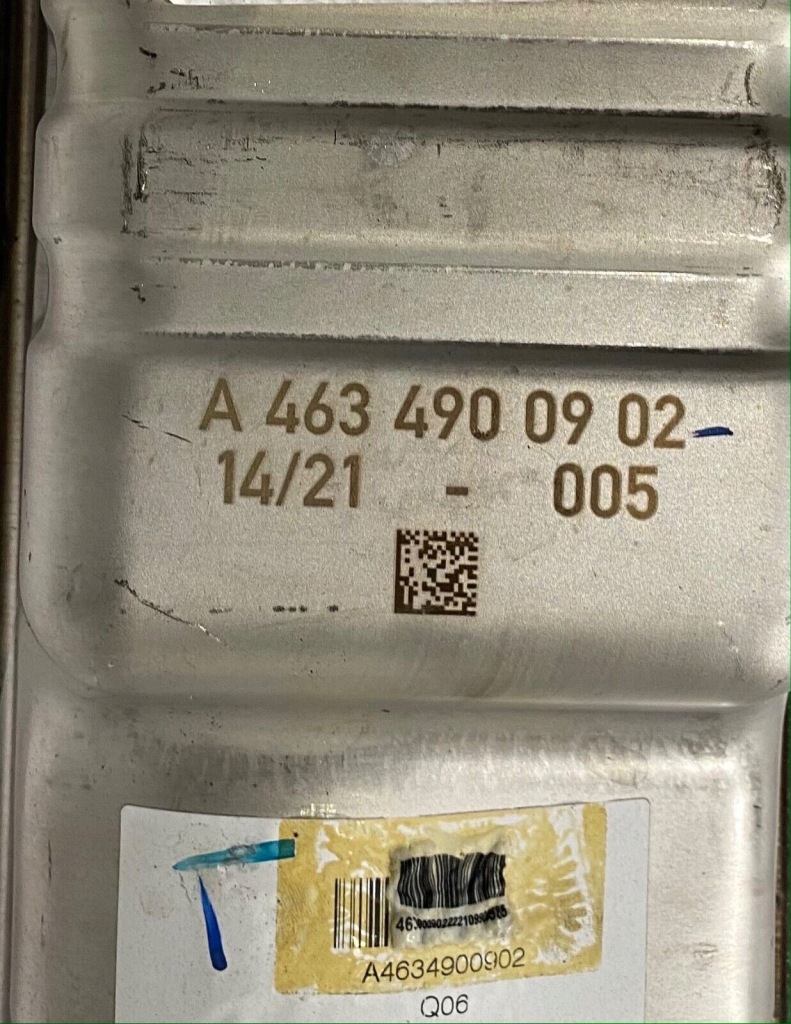 Mercedes amg гасник вихлоп a4634901002 a4634900902 Зі Шроту