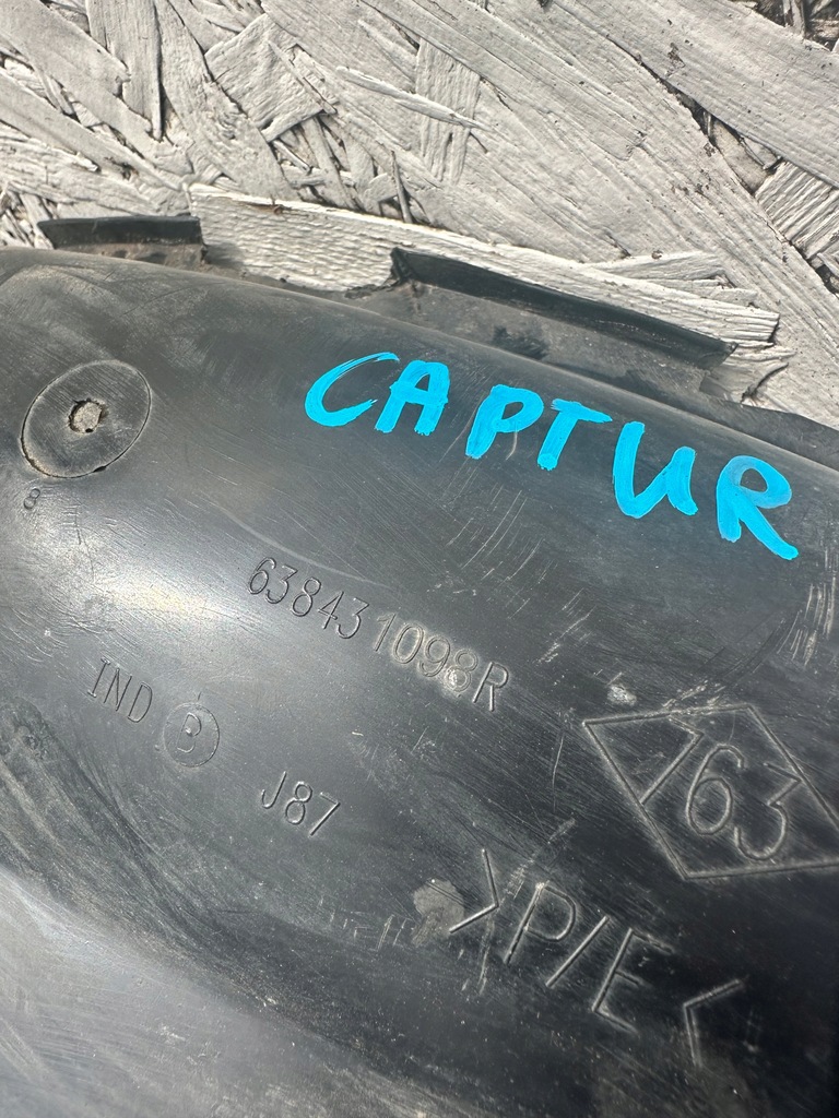 фото №5, Captur i lift підкрилок ліва передні повний 638452323r 638431098r