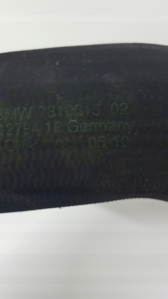 фото №3, Bmw 5 f10 f11 труба wąż интеркулер 7810615