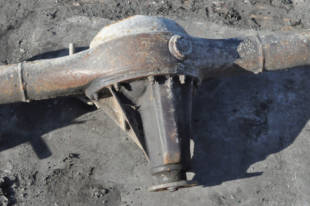 Mitsubish l200 1 1993-1996 2.5td 87km мост задний балка подвеска 306tys с Разборки