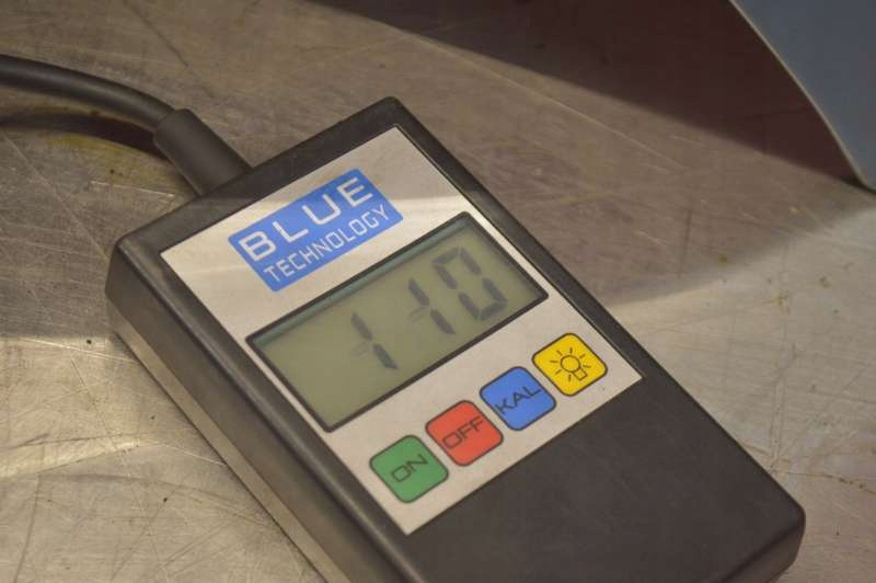 фото №11, Капот крышка двигателя голубой volvo v70 2 ii 00-07