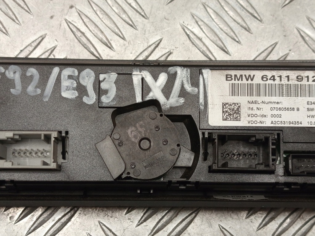 фото №11, Bmw e92 e93 панель переключатель обдув кондиционера 9125971