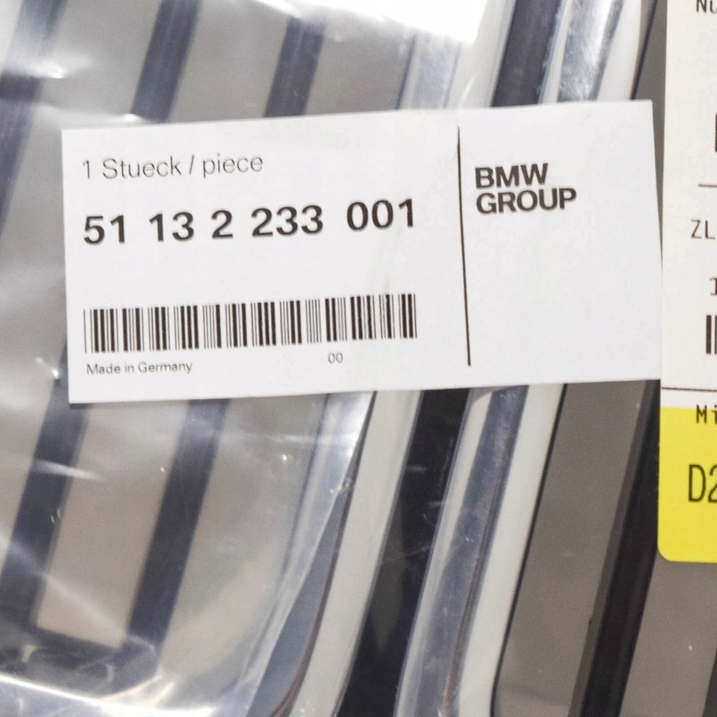 Bmw 3 e30 решітка радіатора радіатора 51132233001 2233001 1990 3671777 oem Зі Шроту