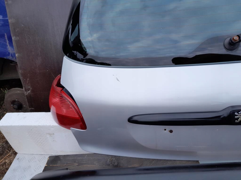 фото №11, Peugeot 206 98-03 hb 3-d комплектна кришка багажника кришка багажника ezr