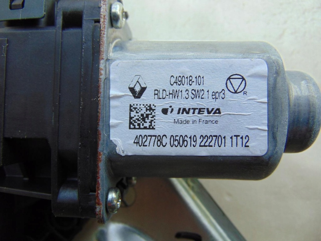 фото №2, Подъемник стекло левый задняя renault megane iv hb