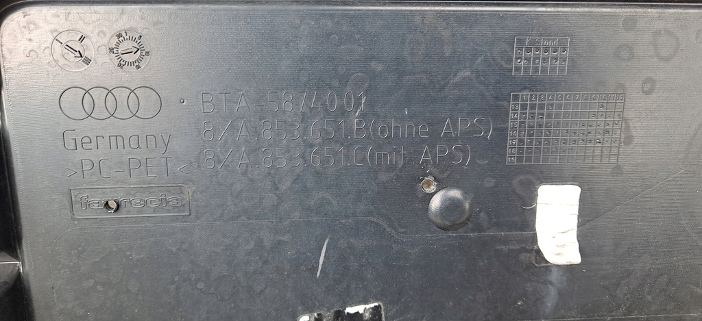 фото №15, Audi a1 lift s-line 8x 8xa бампер передній przódr