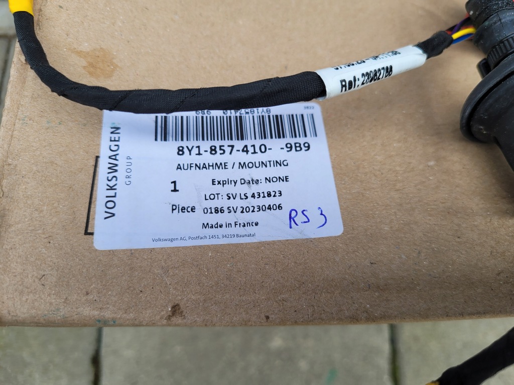 фото №6, Audi a3 rs3 8y 20- зеркало правое передние 6 pin