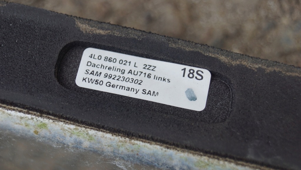 фото №14, Рейлинги кровельные audi q7 4l 4l0860021l 4l0860022l