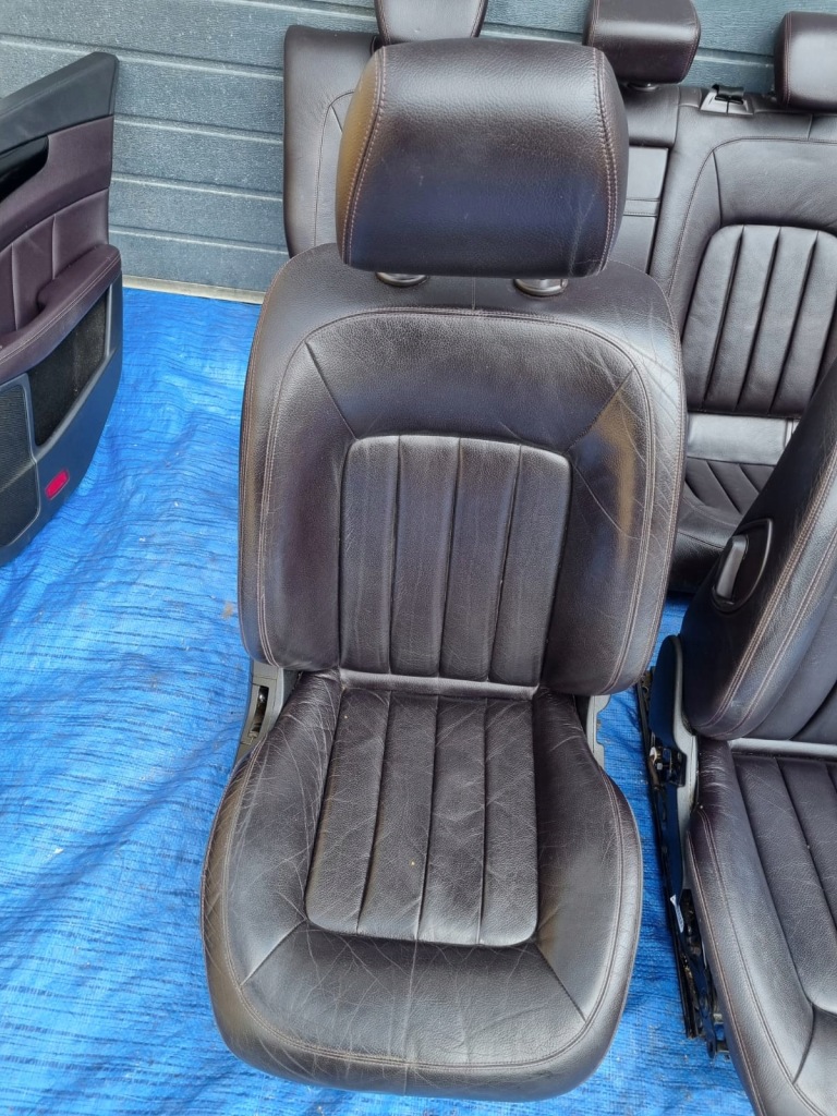 фото №3, Mercedes cls w218 sedan сидіння заднє сидіння fiolet kpl