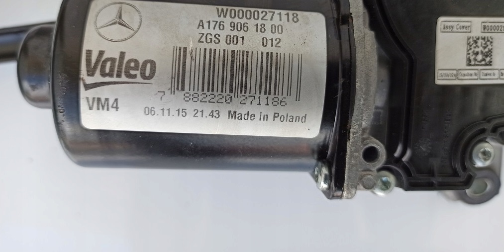 фото №6, Infiniti q30 механизм дворник перед europa a1768200040 006