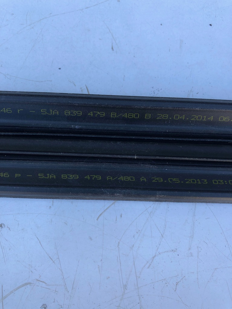 фото №6, Skoda rapid seat toledo молдинг ущільнювач задня