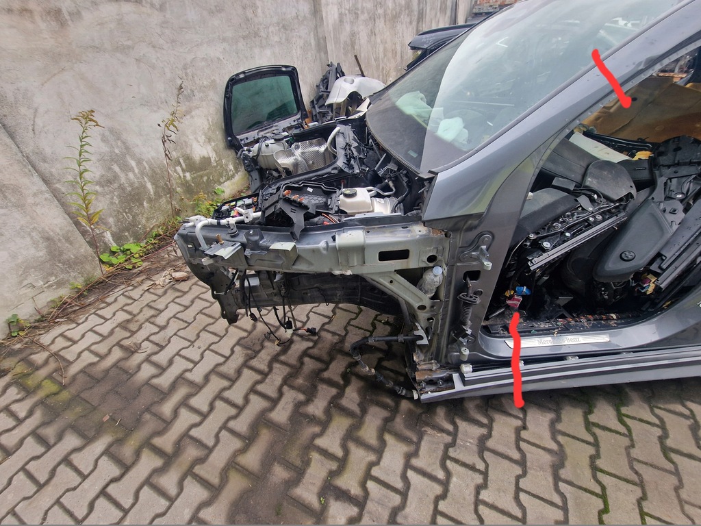 фото №1, Лонжерон чверть передня ліва mercedes gle 167 coupe