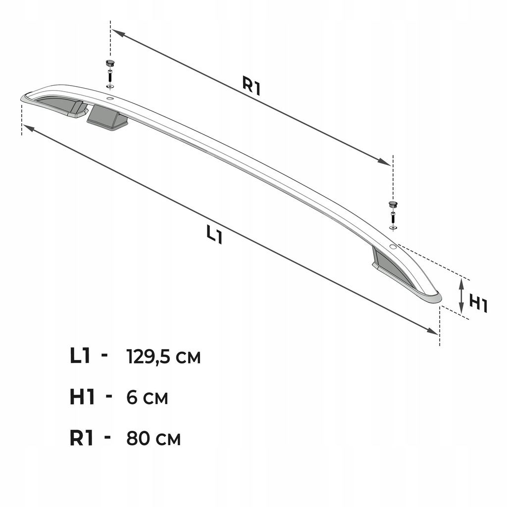 фото №8, Рейлинги кровельные багажник do mitsubishi l200 v 2015-2022