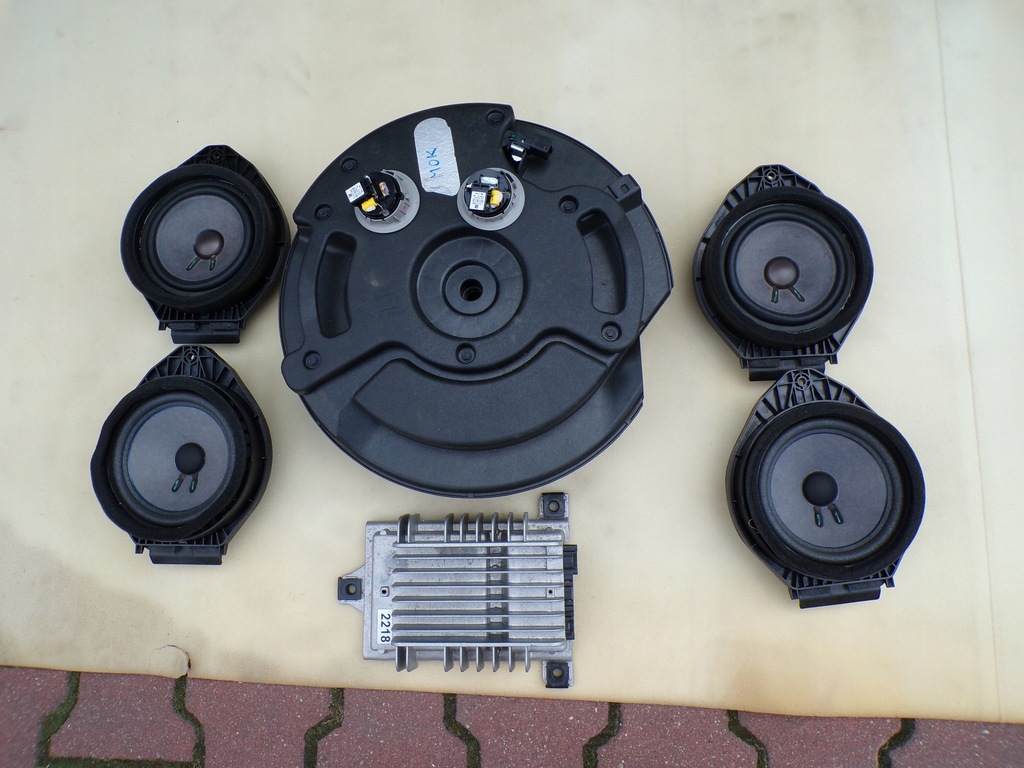 фото №1, Opel mokka комплект динаміків сабвуфер bose