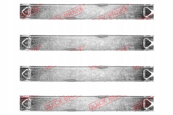 фото №2, Набор монтажный тормозных колодок задняя jeep commander grand cherokee iii