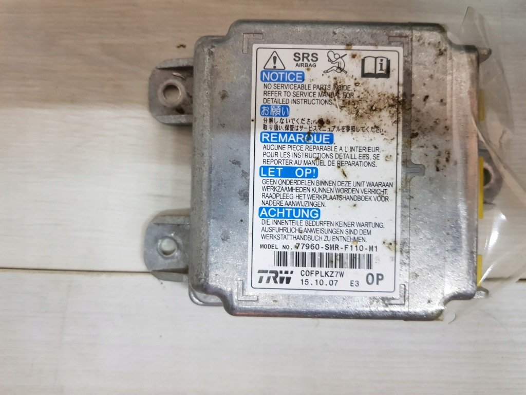 фото №9, Подушки безопасности подушка безопасности натяжители датчик воздуховод kpl 3d honda civic 8 viii 05-11