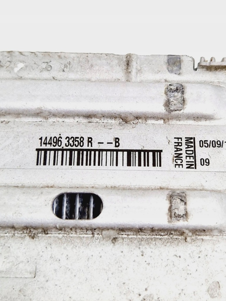 Renault talisman 2017 радиатор воздуха наддувочный / интеркулер с Разборки