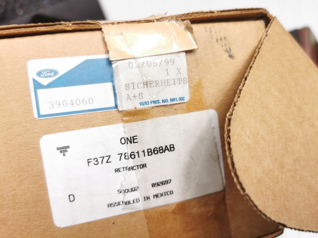 фото №11, Pas безопасности перед ford explorer 1991 оригинальный номер 3904060