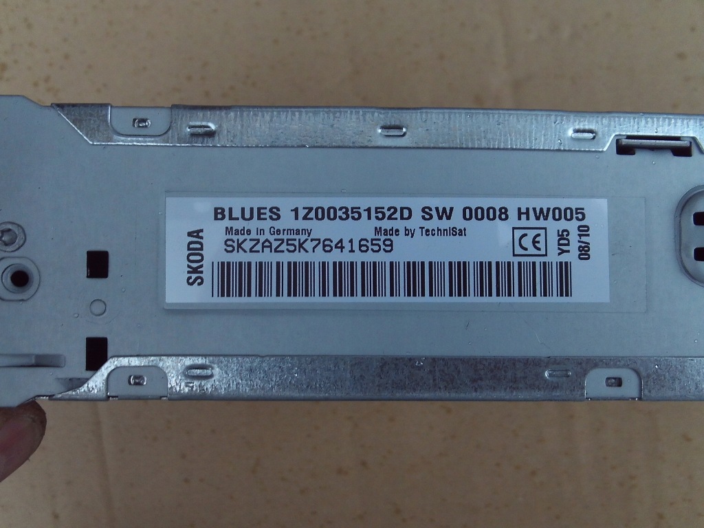 фото №3, Радіо skoda yeti europa