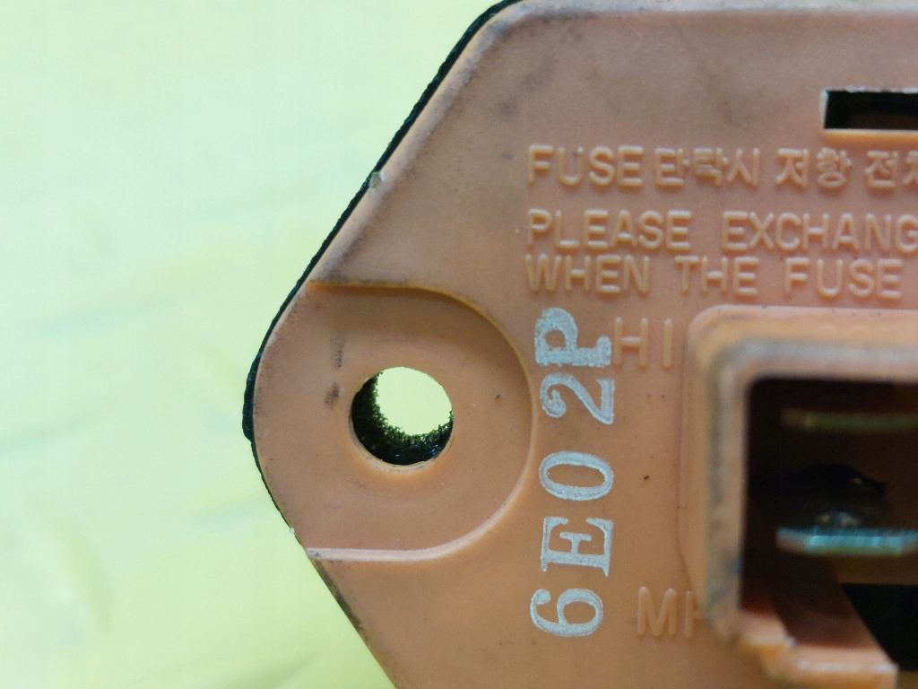 фото №5, Chevrolet lacetti резистор вентилятор 6e02p