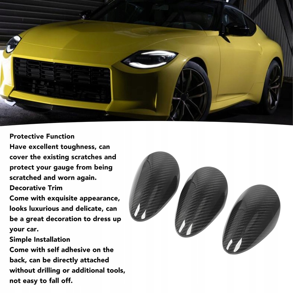 фото №9, 3 szt. індикатор панелі приладової панелі оббивка захисна панель приладів kx