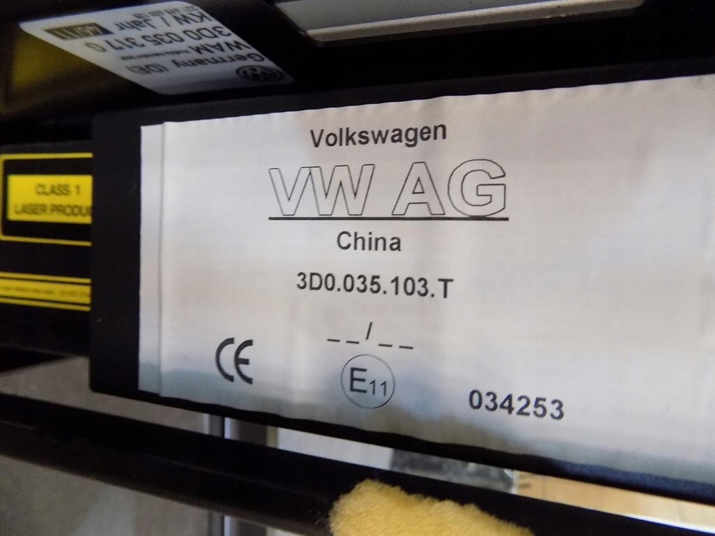 фото №5, Vw phaeton 3.6 v6 чейнджер дисків dvd 3d0035103t