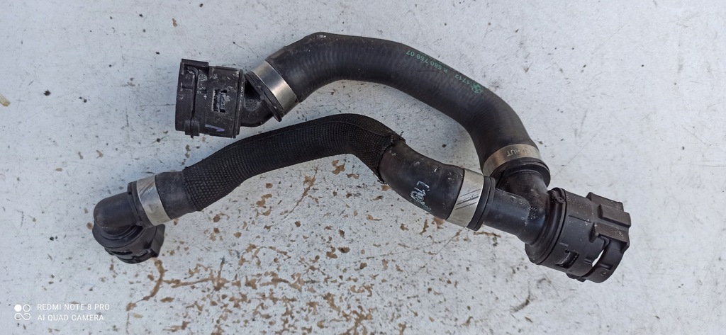 фото №1, Bmw 3 g20 g21 труба wąż шланг wody 8580759