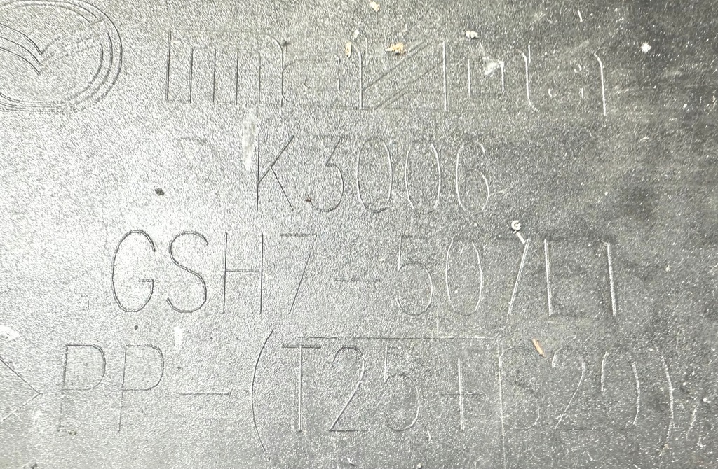 фото №11, Накладка бампера перед mazda 6 iii gj gsh7-507e1