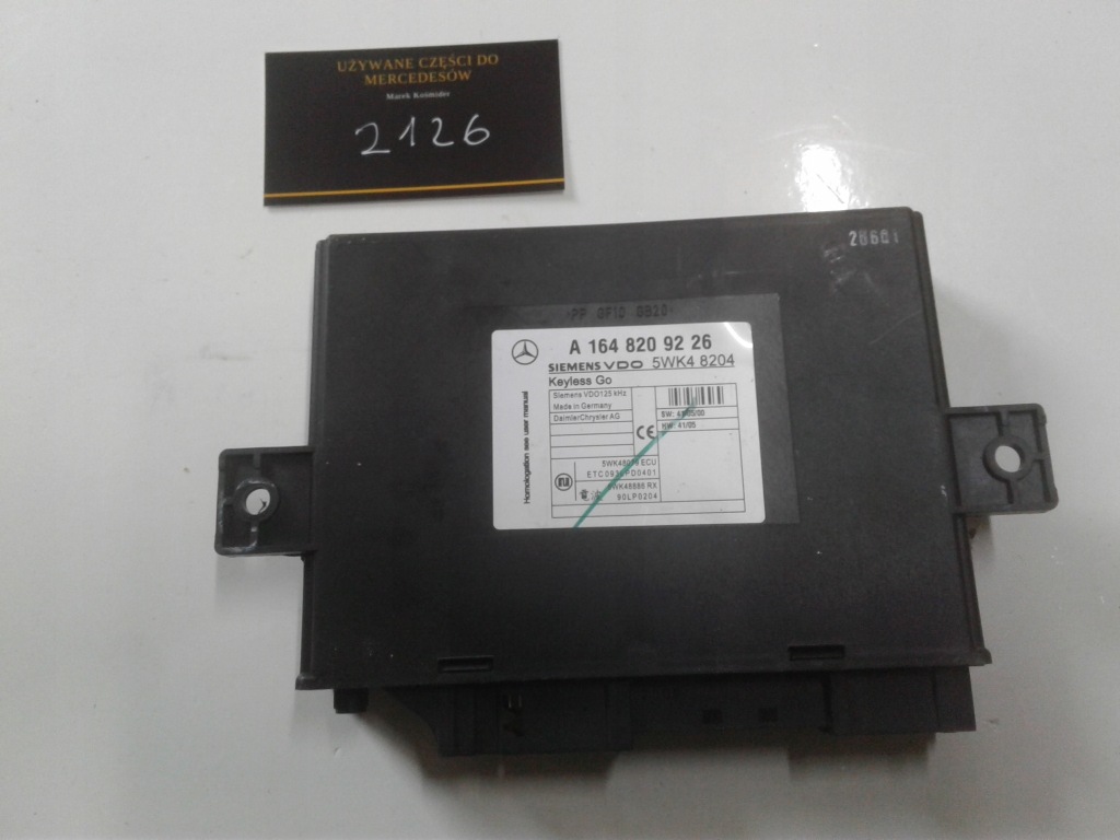 Купить Блок управления модуль w 164 nr 1648209226