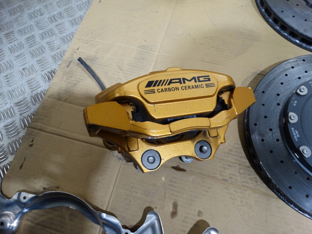 Idealne тормозные диски суппорты kpl.ceramica mercedes sl w232 232 пробег 6000km 1 с Разборки