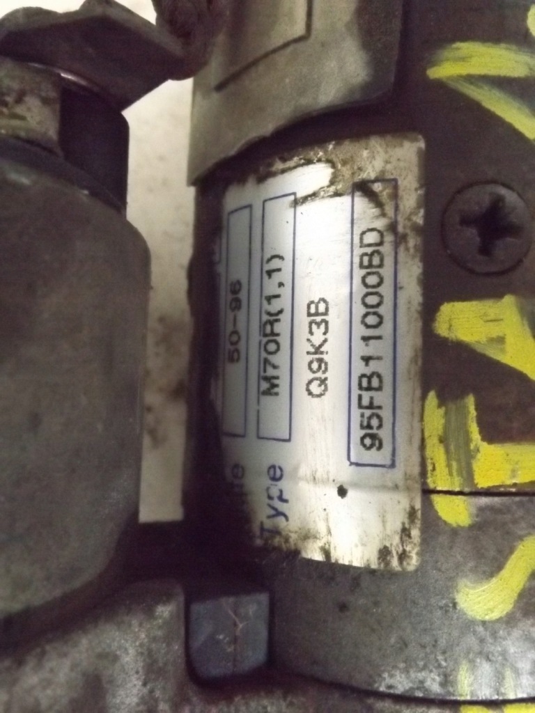 фото №2, Ford fiesta mk4 стартер 1,3 бензин