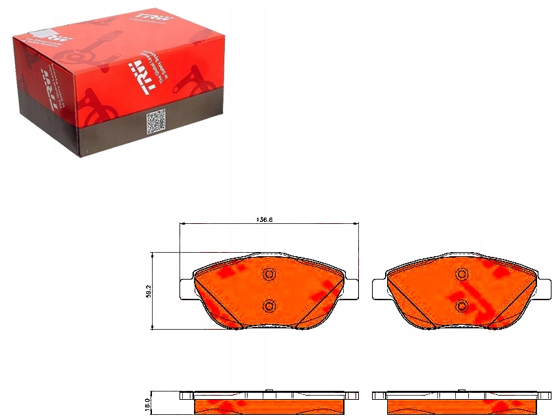 фото №1, Гальмівні колодки гальмівні citroen перед c3 picasso 09- ds3