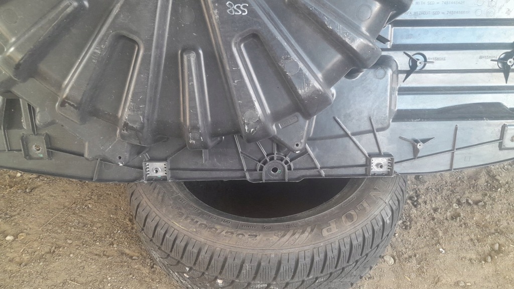 фото №7, Renault grand scenic iv 4 поддон пол багажника 745144642r11 b.ładna oe!