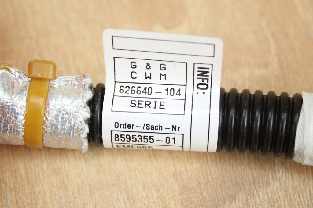 фото №8, Оригінальна джгут шланг мінусовий генератора bmw g30 8595355 8595356 25km