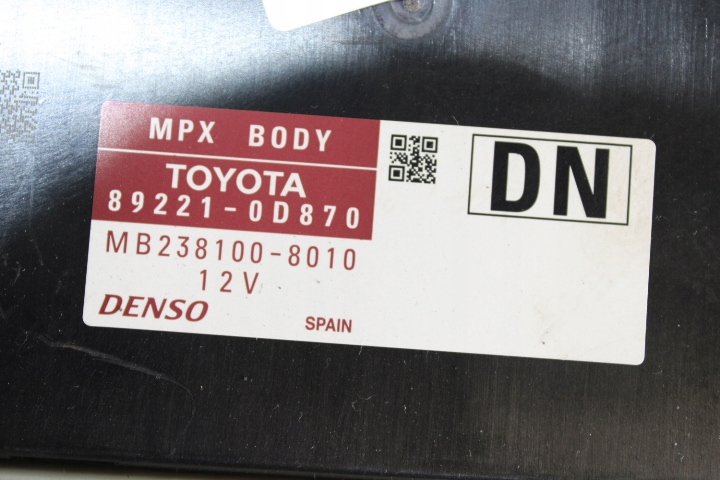 фото №4, Модуль bsi toyota yaris iii lift 1.5