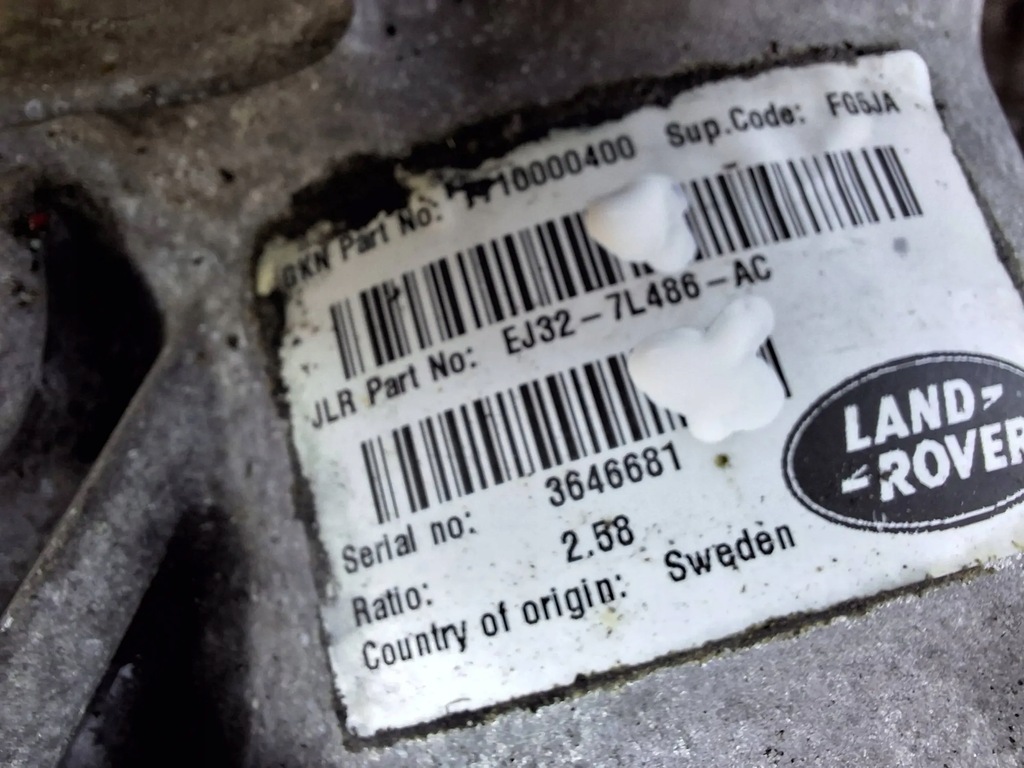 фото №6, Коробка передач gj3r-7002-cb land rover evoque discovery sport 2.0 d