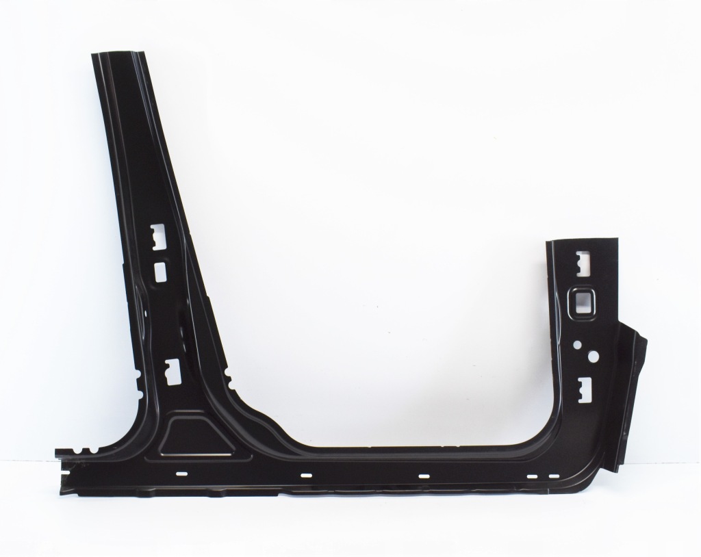 фото №4, Volvo xc60 xc-60 ліва обшивка рамка блок двигуна поріг