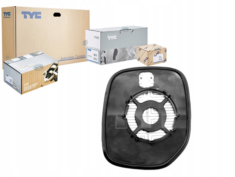 фото №1, Tyc 305-0008-1 стекло зеркало, зеркало наружное