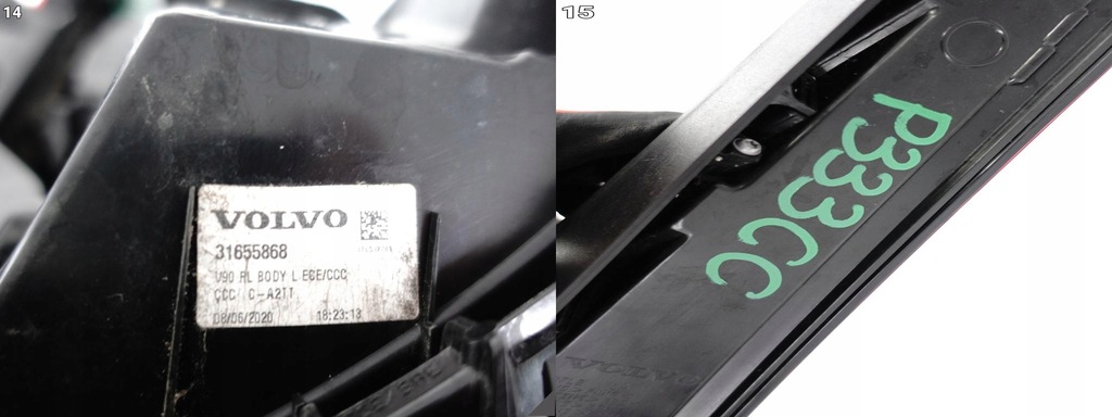 фото №12, Volvo v90 v90 cross country lift 20- лампа led ліва задня eu