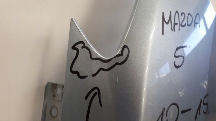 фото №3, Mazda 5 2010 крыло правый перед