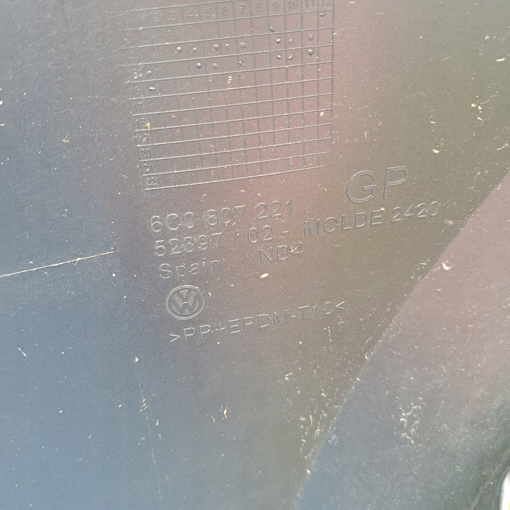 фото №12, Бампер перед передній vw polo v lift 6c0 14-