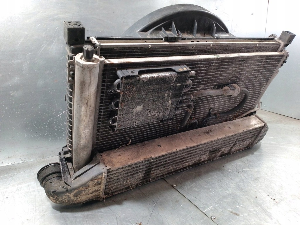 Набор радиатор woda кондиционер intelcooler вентилятор mercedes w203 a2035000654 Цена