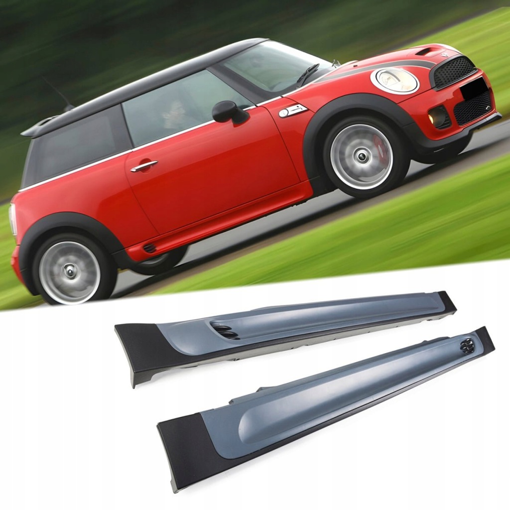 Bodykit mini cooper r56 / r57 / r58 jcw style 2007–2013 бампери + пороги Зі Шроту