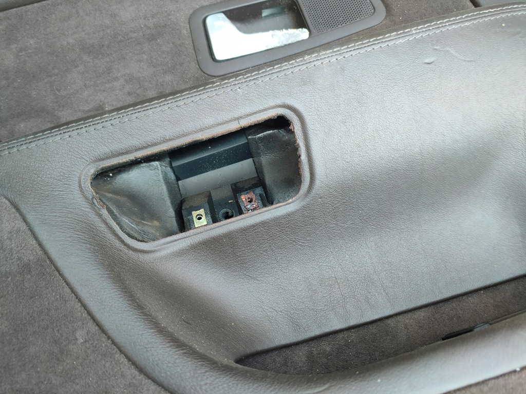 фото №9, Audi a8 d2 оббивка обшивки шторка двері коричневий доставка